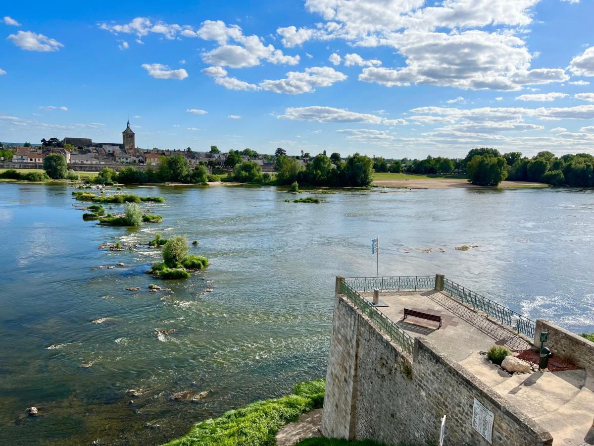 La Vue Loire Maison Saint-Denis-de lʼHôtel 외부 사진